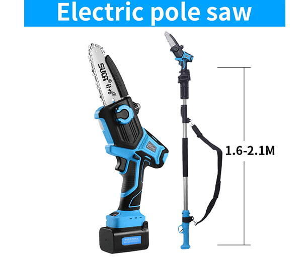 Sc-7612 Telescopic Extension Pole For Battery Pruning Shears: Suca